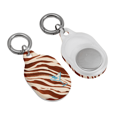 Zebra Tini AirTag Case AirTag Case by Charlie Taylor - The Dairy