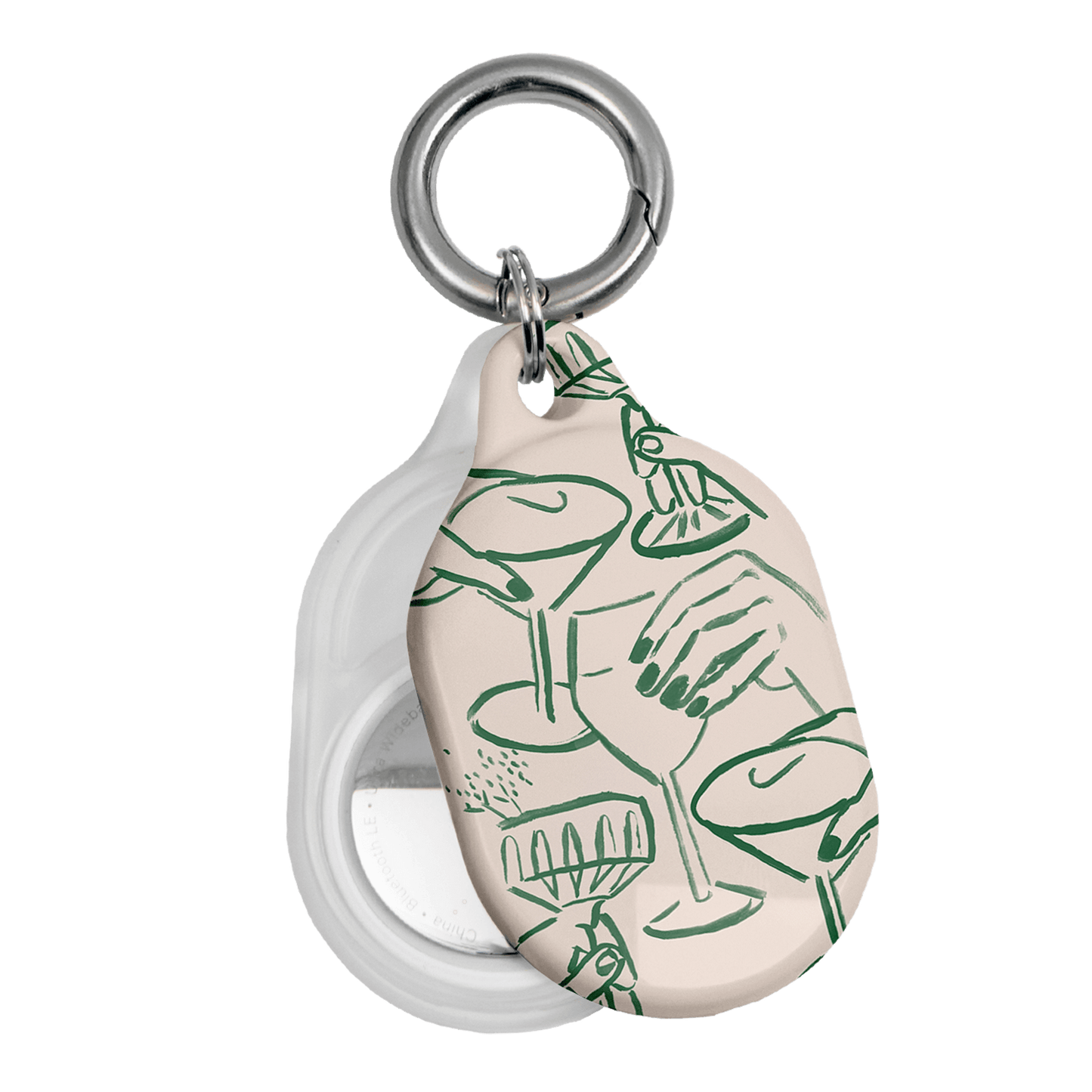 Cheers AirTag Case AirTag Case by Phthalo Ruth - The Dairy