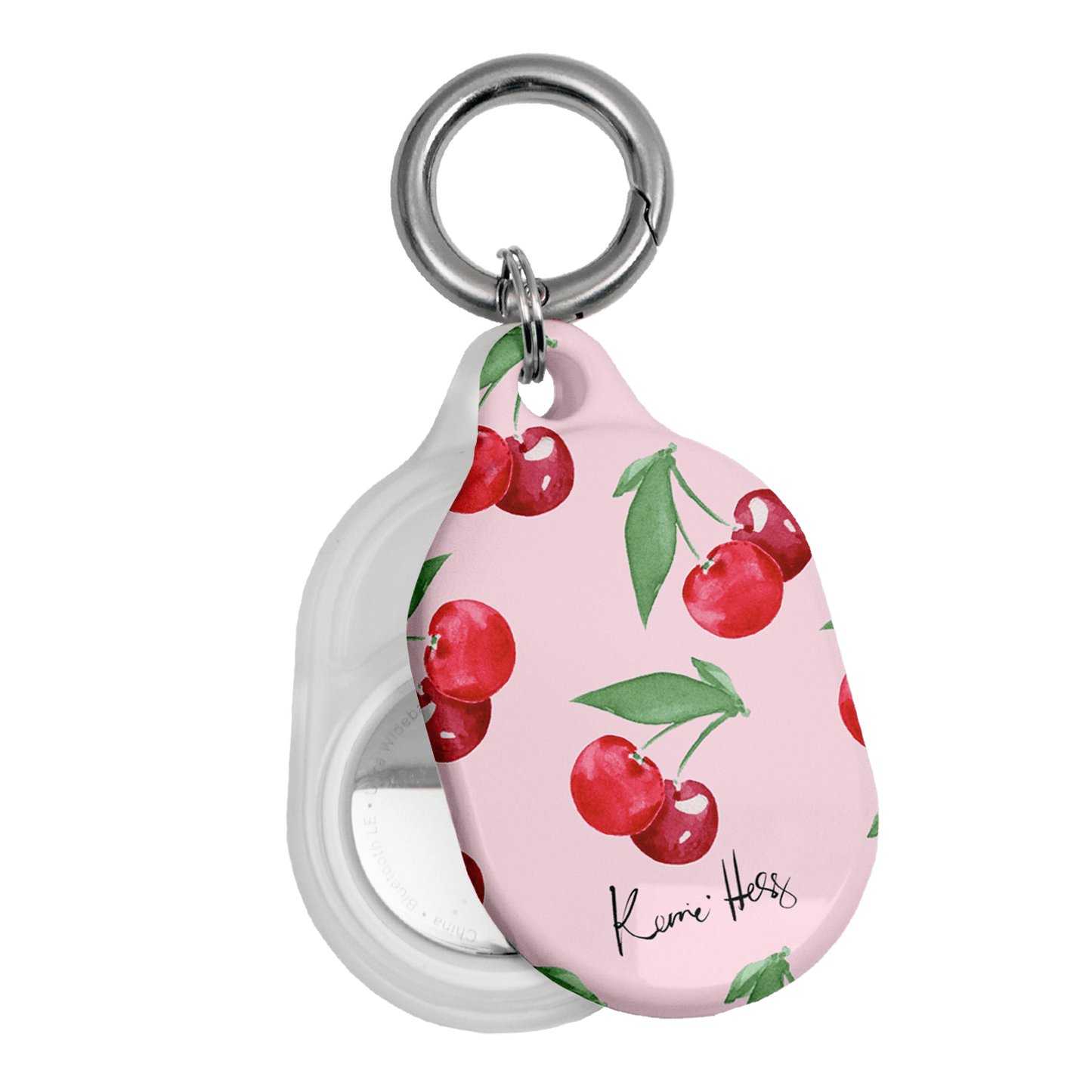 Cherry Rose AirTag Case AirTag Case by Kerrie Hess - The Dairy