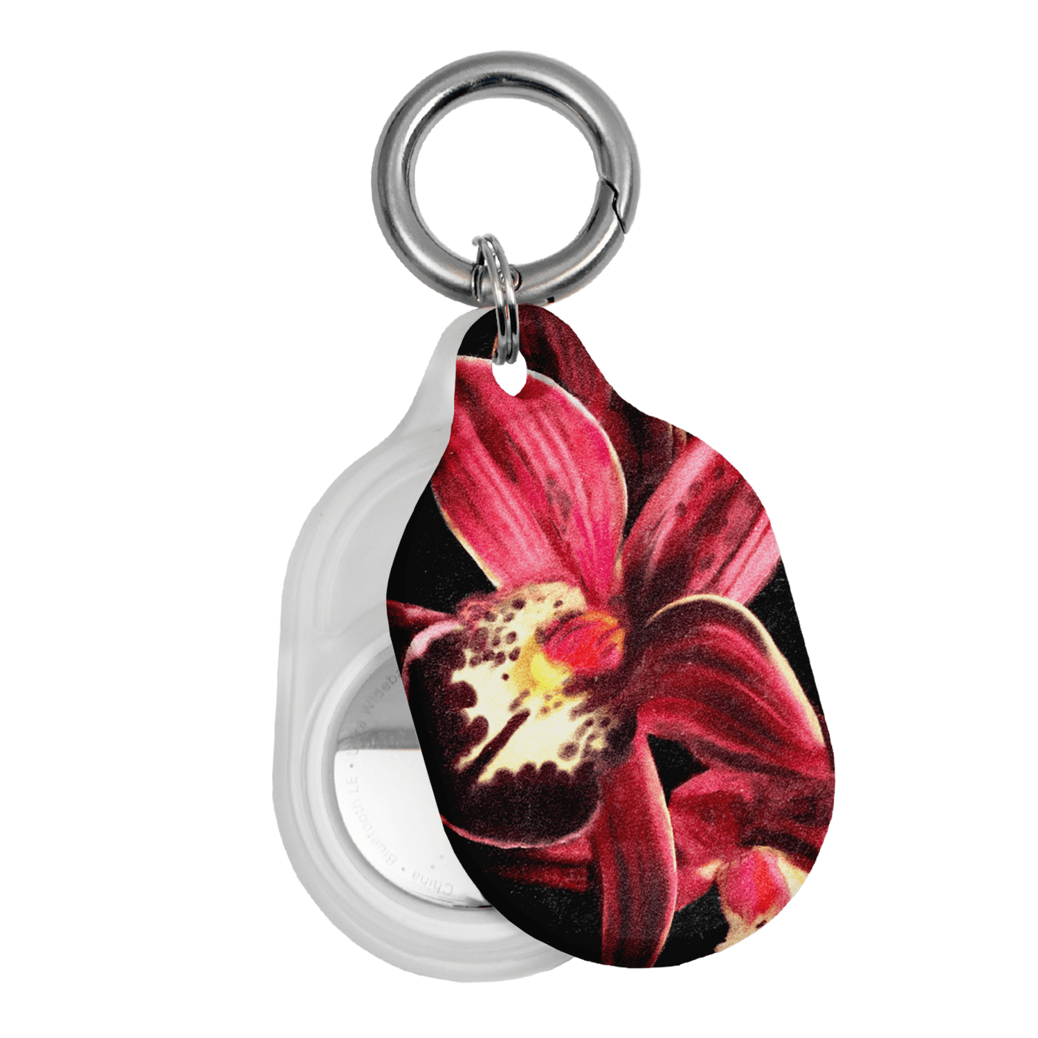Deep Orchid AirTag Case AirTag Case by Sally Hungerford - The Dairy