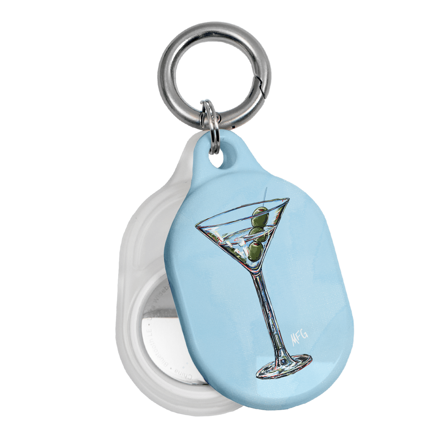 Lil Martini AirTag Case AirTag Case by Margarbs Art - The Dairy