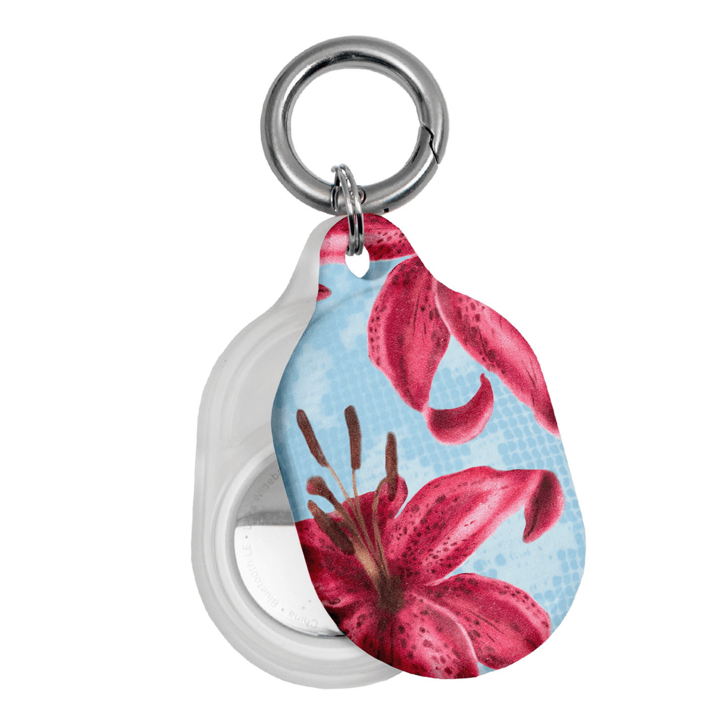 Lillies AirTag Case AirTag Case by Sally Hungerford - The Dairy