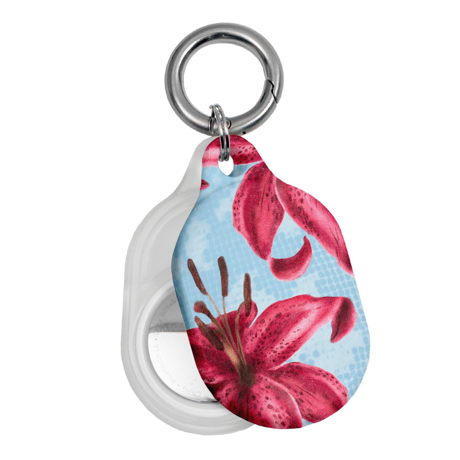 Lillies AirTag Case AirTag Case by Sally Hungerford - The Dairy
