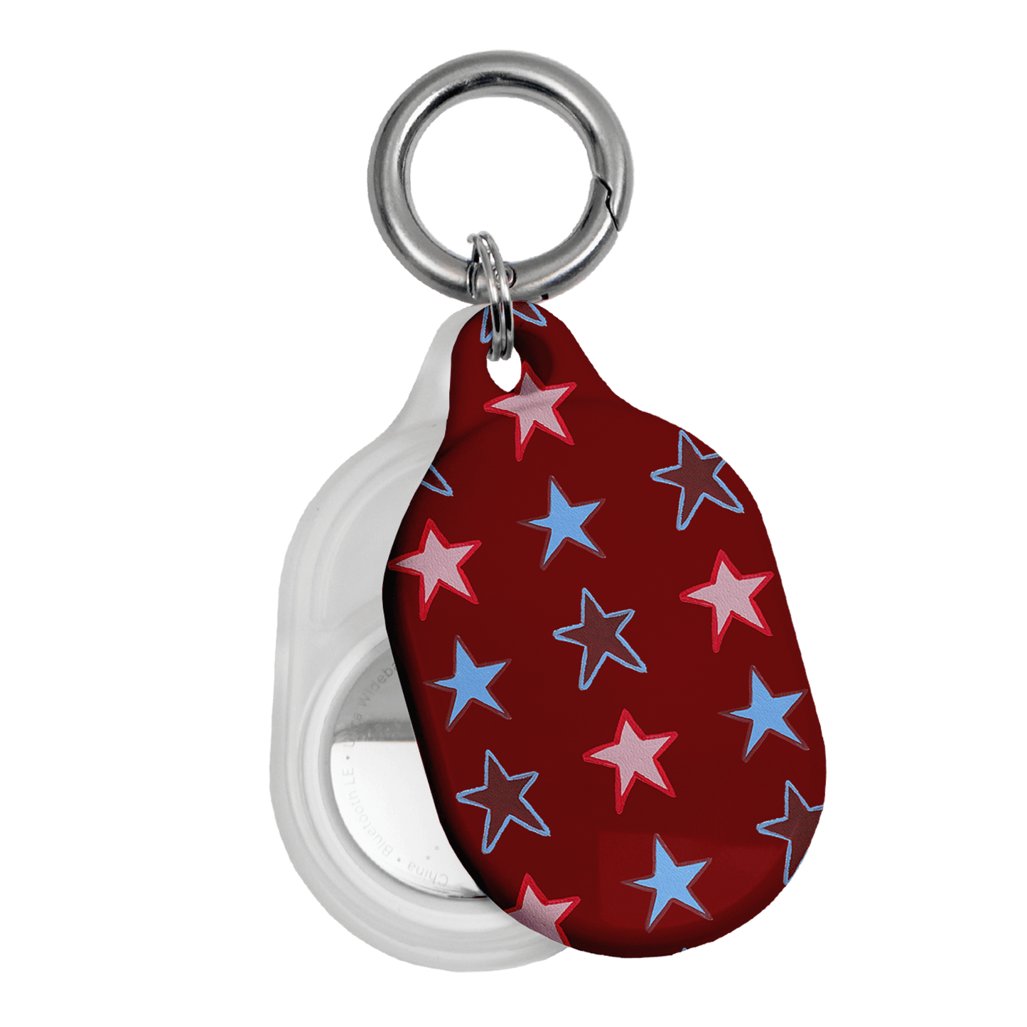 Lucky Stars Rouge - AirTag Case AirTag Case by BG. Studio - The Dairy