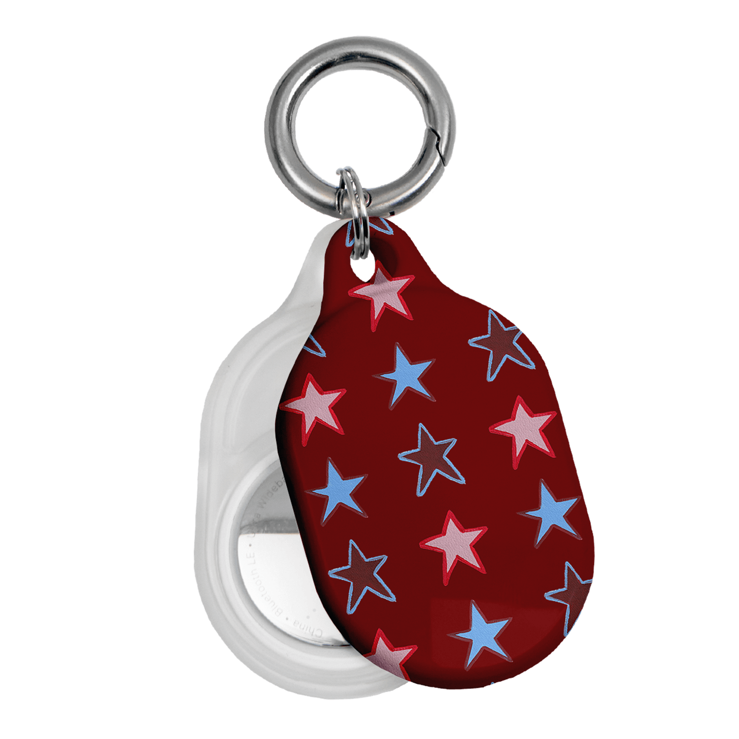 Lucky Stars Rouge - AirTag Case AirTag Case by BG. Studio - The Dairy