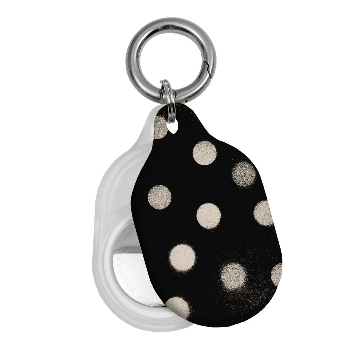Noir Polka Dot AirTag Case AirTag Case by Jasmine Dowling - The Dairy
