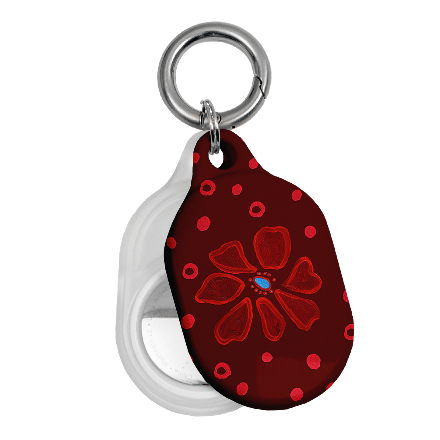 Painted Petal Rouge - AirTag Case AirTag Case by BG. Studio - The Dairy