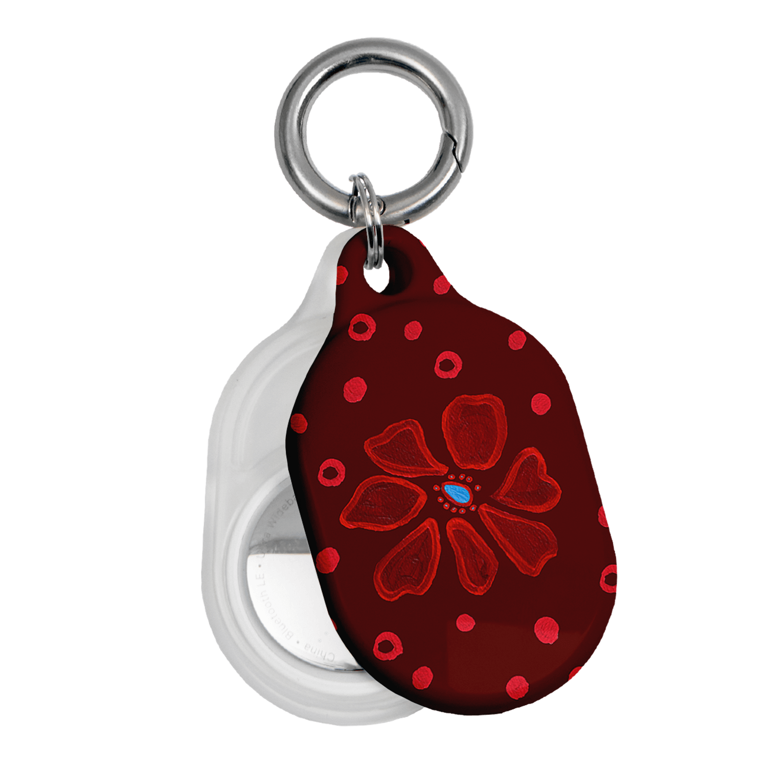 Painted Petal Rouge - AirTag Case AirTag Case by BG. Studio - The Dairy