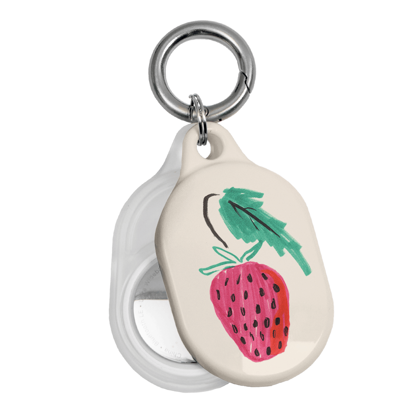 Strawberry AirTag Case AirTag Case by Phthalo Ruth - The Dairy