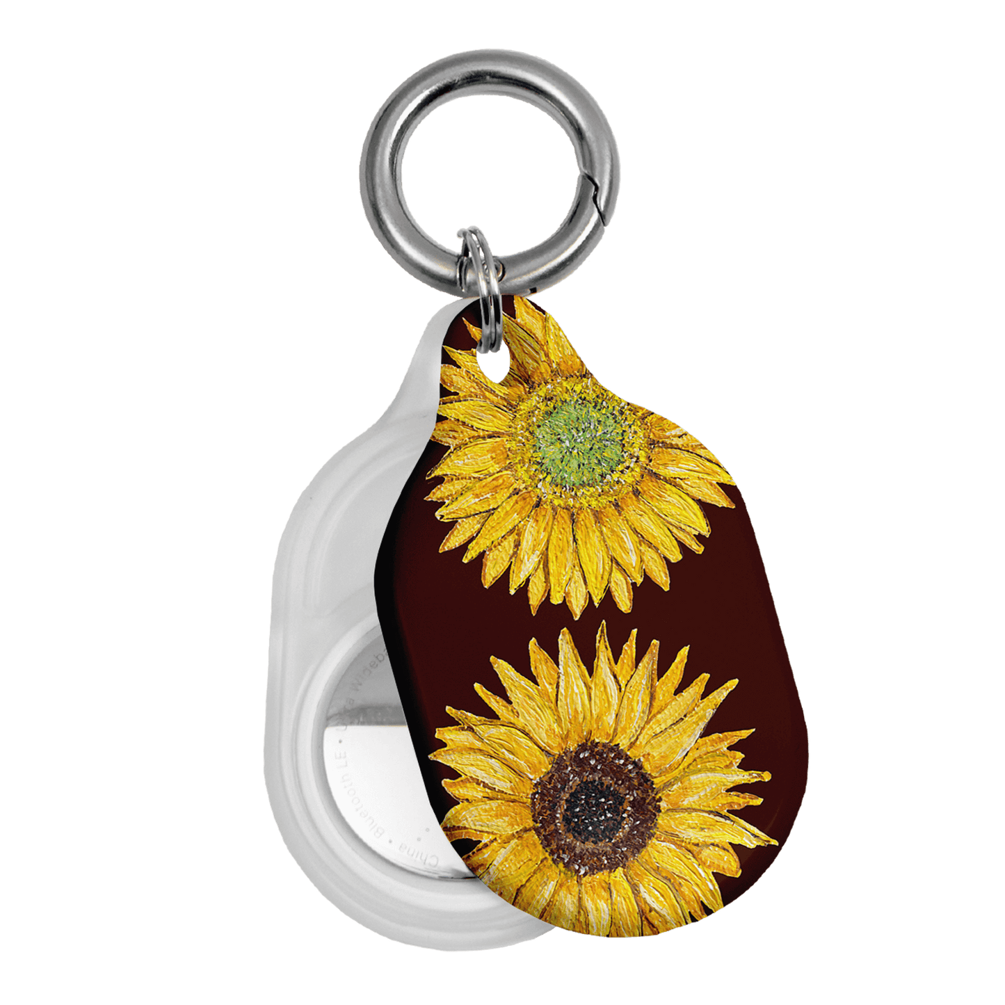 Sunflower Brown AirTag Case AirTag Case by BG. Studio - The Dairy