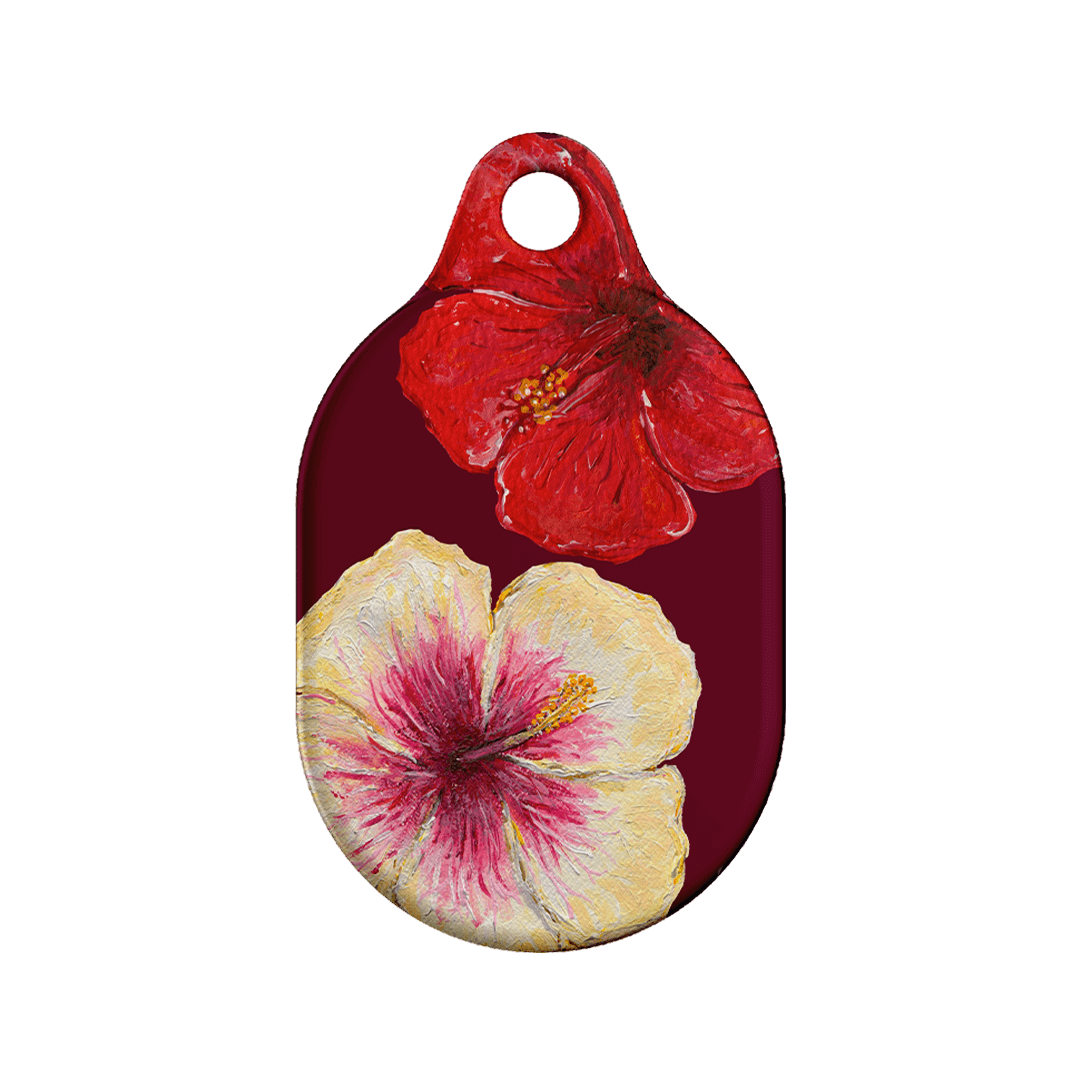 Hibiscus Flower AirTag Case AirTag Case by BG. Studio - The Dairy