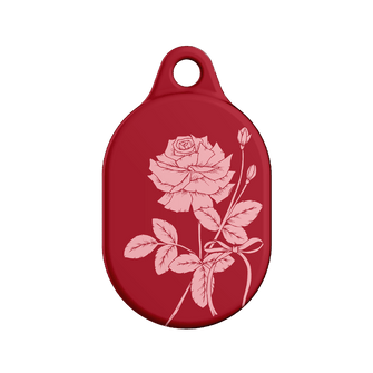 Rouge AirTag Case AirTag Case by Typoflora - The Dairy