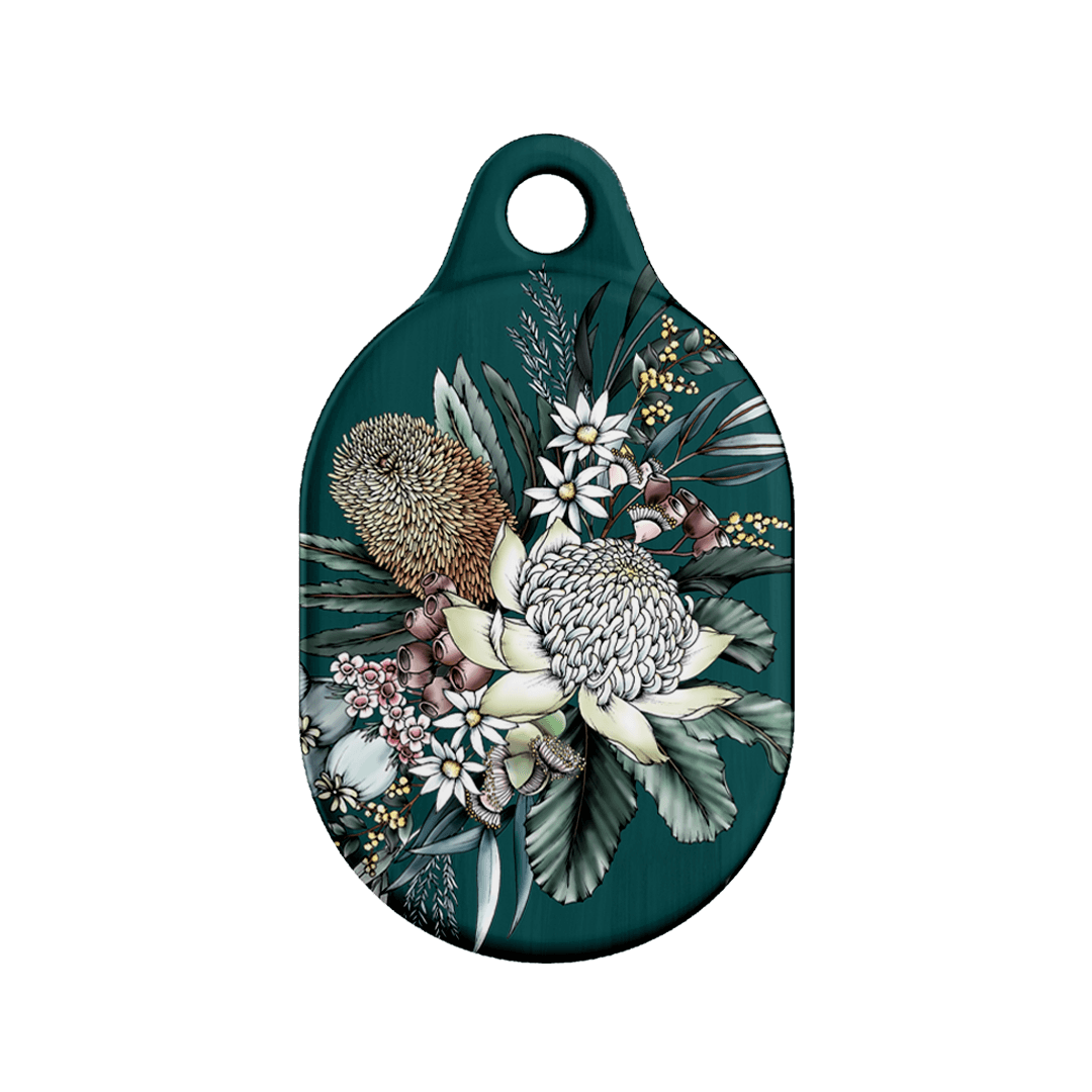 Teal Native AirTag Case AirTag Case by Typoflora - The Dairy
