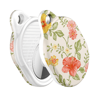 Hibiscus AirTag Case AirTag Case by Oak Meadow - The Dairy