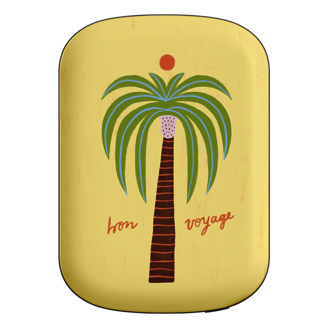 Bon Voyage Yellow ChargePod MagSafe Power Bank ChargerPod Power Bank + Shell by Marie Faurrite - The Dairy
