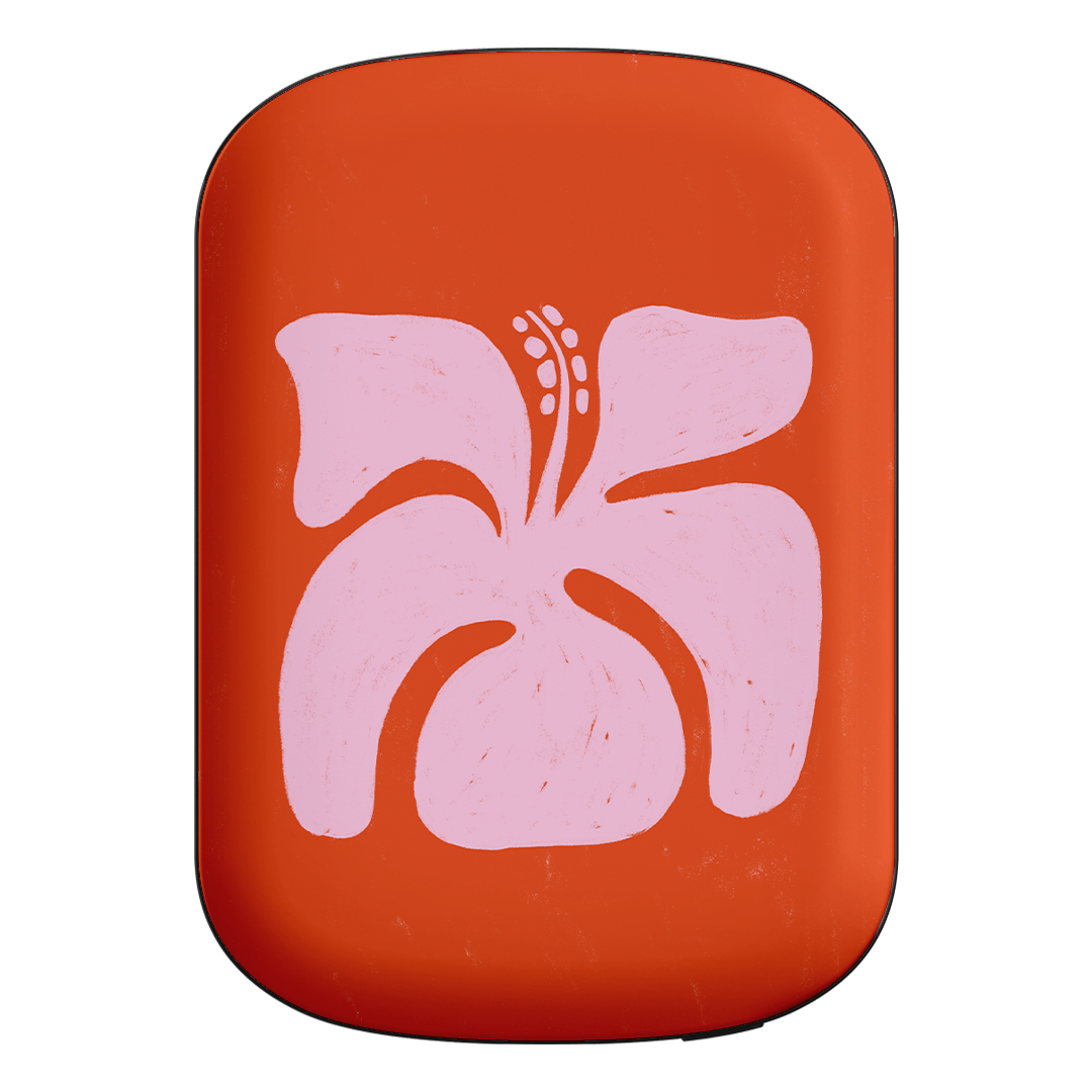 Hibiscus Crush ChargePod MagSafe Power Bank ChargerPod Power Bank + Shell by Marie Faurrite - The Dairy