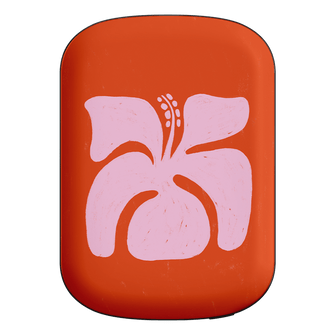 Hibiscus Crush ChargePod MagSafe Power Bank ChargerPod Power Bank + Shell by Marie Faurrite - The Dairy