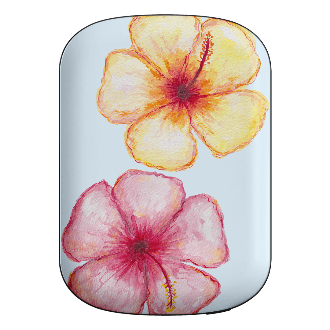 Hibiscus Flower Blue ChargePod MagSafe Power Bank ChargerPod Power Bank + Shell by The Dairy - The Dairy