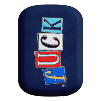 Lil Fcks Blue ChargePod MagSafe Power Bank ChargerPod Power Bank + Shell by Margarbs Art - The Dairy