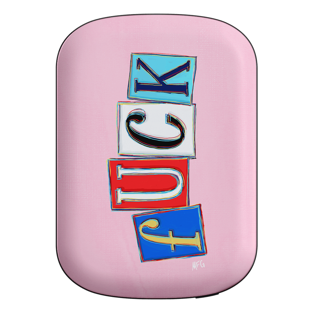 Lil Fcks Pink ChargePod MagSafe Power Bank ChargerPod Power Bank + Shell by Margarbs Art - The Dairy