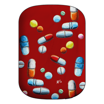 Lil Pills ChargePod MagSafe Power Bank ChargerPod Power Bank + Shell by Margarbs Art - The Dairy