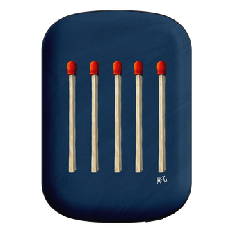 Matchstick ChargePod MagSafe Power Bank ChargerPod Power Bank + Shell by Margarbs Art - The Dairy