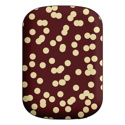 Mini Confetti Burgundy Butter ChargePod MagSafe Power Bank ChargerPod by Veronica Tucker - The Dairy