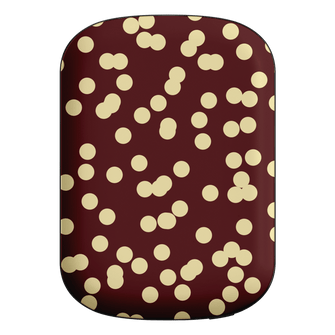Mini Confetti Burgundy Butter ChargePod MagSafe Power Bank ChargerPod by Veronica Tucker - The Dairy