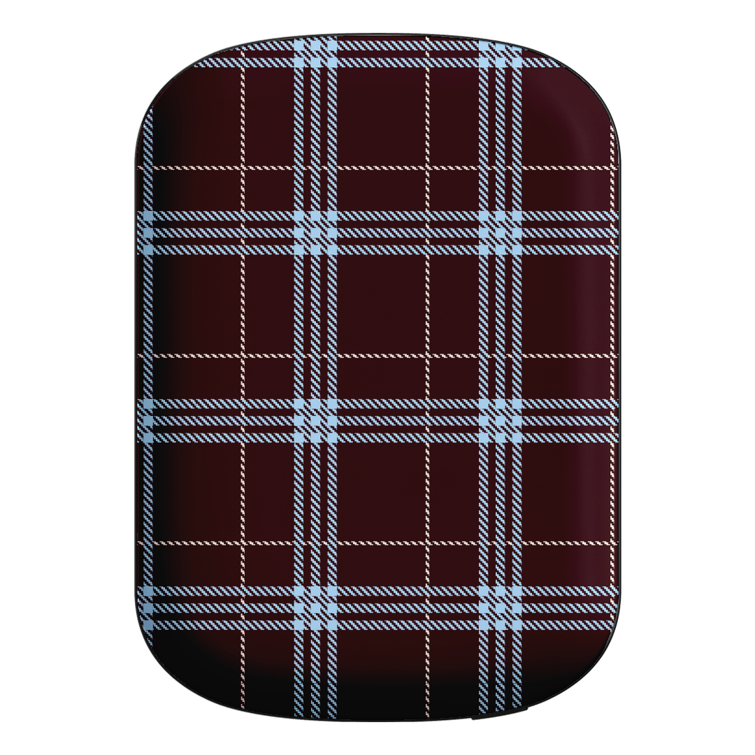Mocha Plaid ChargePod MagSafe Power Bank ChargerPod Power Bank + Shell by The Dairy - The Dairy