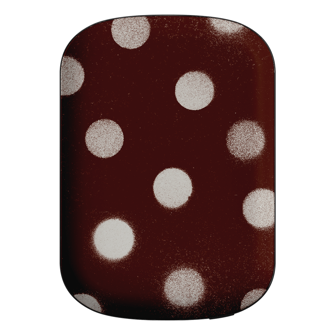 Mocha Polka Dot ChargePod MagSafe Power Bank ChargerPod Power Bank + Shell by Jasmine Dowling - The Dairy