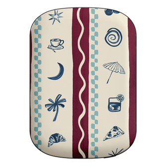 Summer Snacks Burgundy ChargePod MagSafe Power Bank ChargerPod Power Bank + Shell by Charlie Taylor - The Dairy