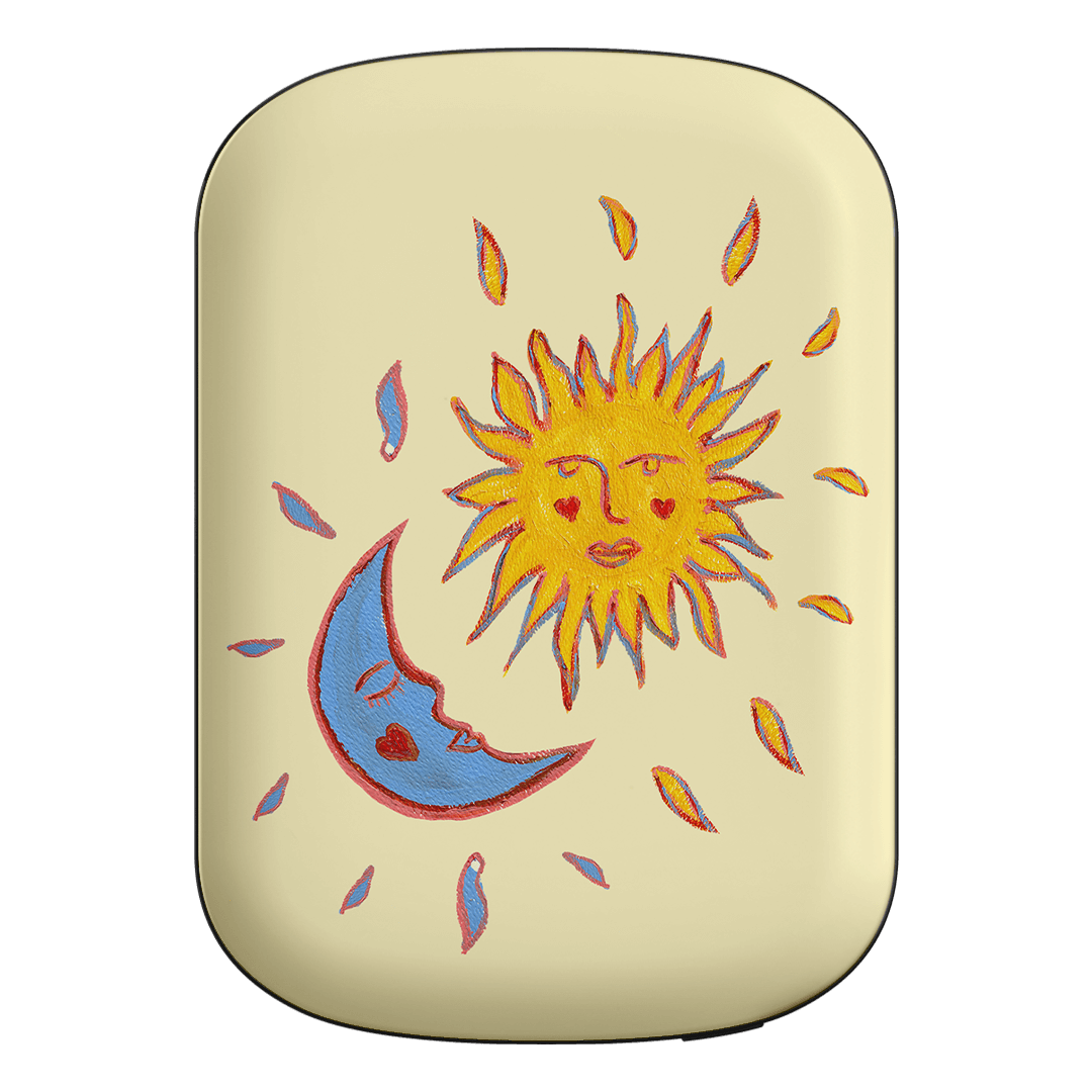 Sun & Moon Yellow ChargePod MagSafe Power Bank ChargerPod by BG. Studio - The Dairy