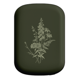 Wildflowers Olive ChargePod MagSafe Power Bank ChargerPod Power Bank + Shell by Typoflora - The Dairy
