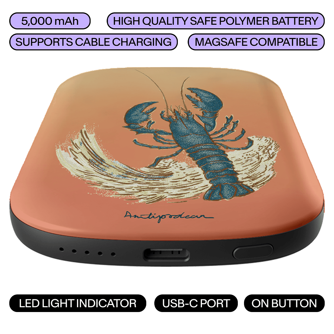 Beach Club ChargePod MagSafe Power Bank ChargerPod by Antipodean - The Dairy