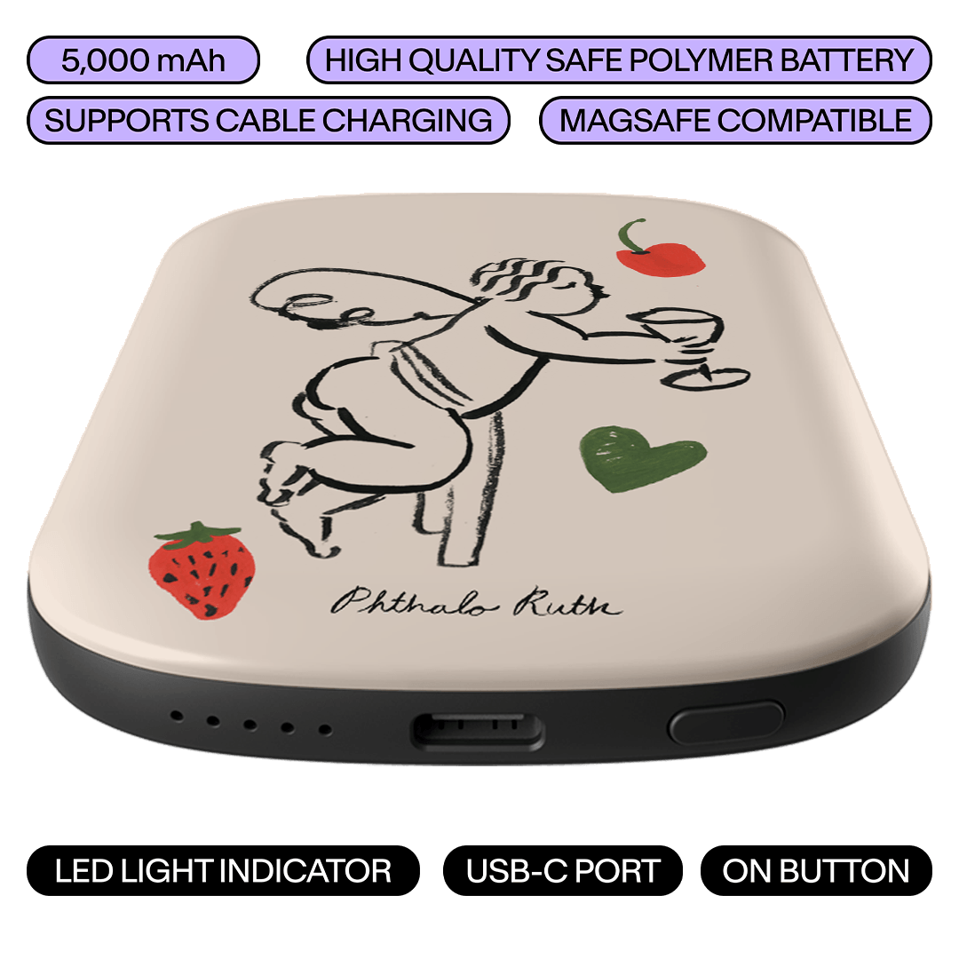 Cherub ChargePod MagSafe Power Bank ChargerPod by Phthalo Ruth - The Dairy