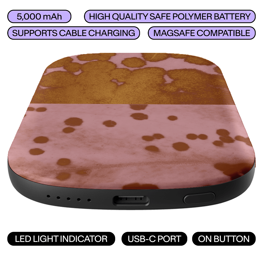 Copper Petal ChargePod MagSafe Power Bank ChargerPod by Jasmine Dowling - The Dairy