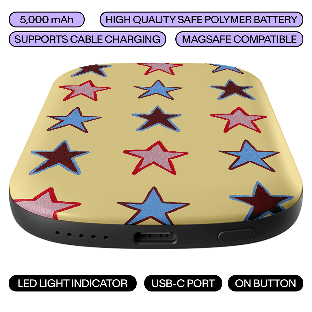 Lucky Stars Butter - ChargePod MagSafe Power Bank ChargerPod by BG. Studio - The Dairy