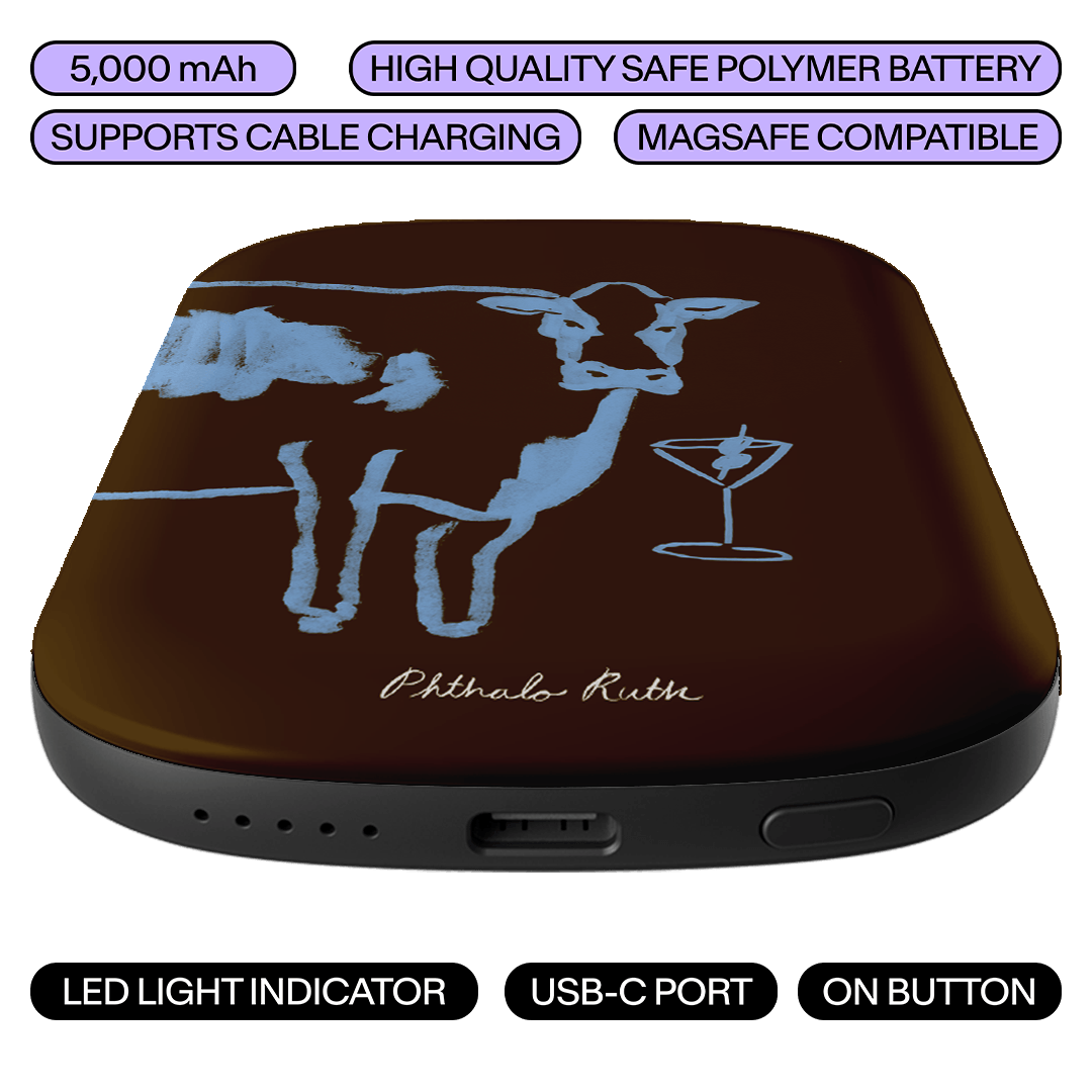 Mootini Espresso ChargePod MagSafe Power Bank ChargerPod by Phthalo Ruth - The Dairy