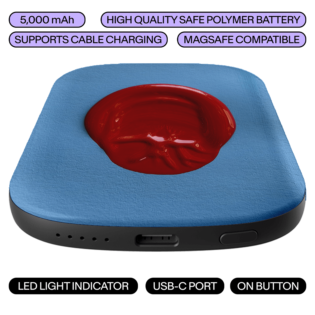 Swatch Plum & Ash ChargePod MagSafe Power Bank ChargerPod by Nardurna - The Dairy