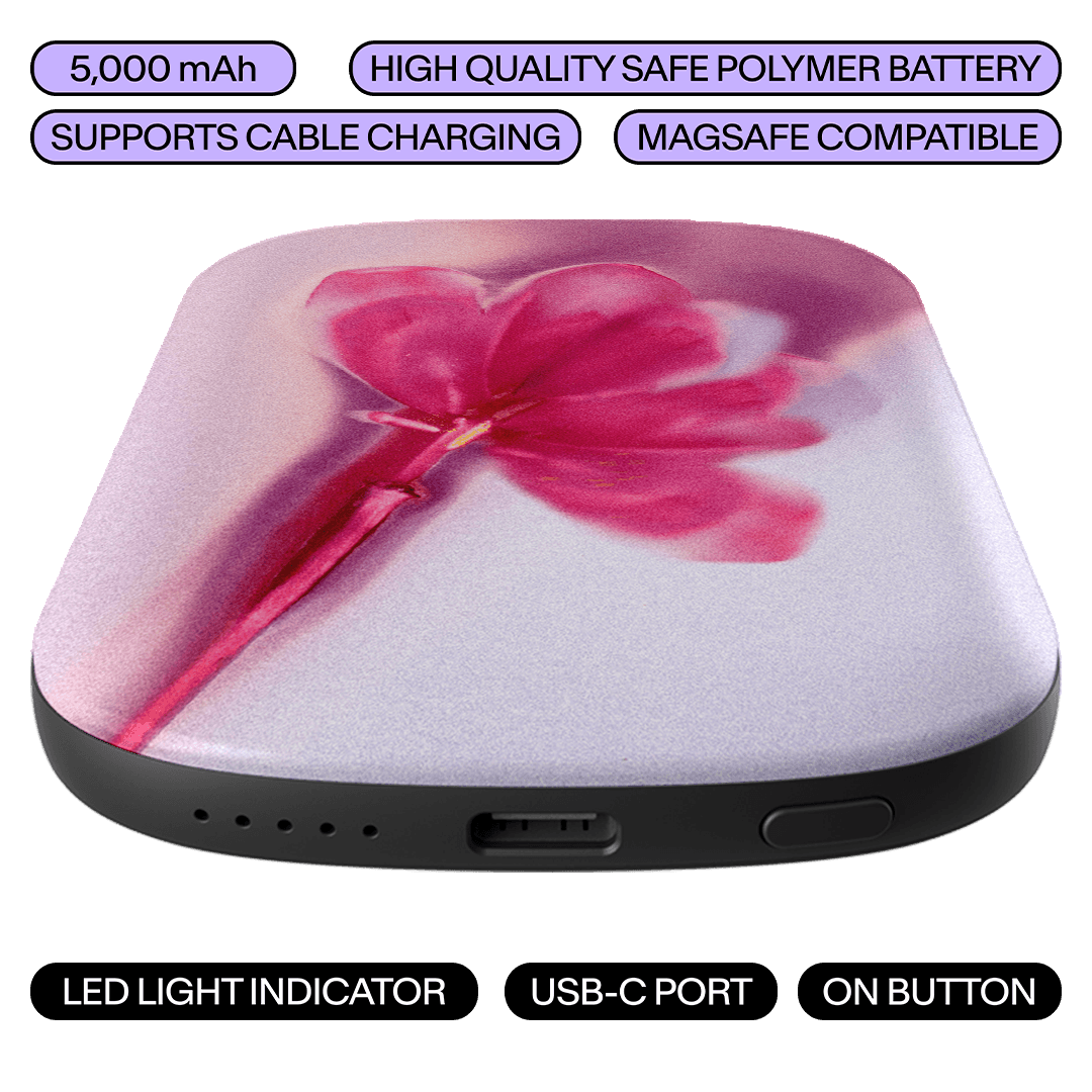 Tulip Lumen ChargePod MagSafe Power Bank ChargerPod by Sally Hungerford - The Dairy