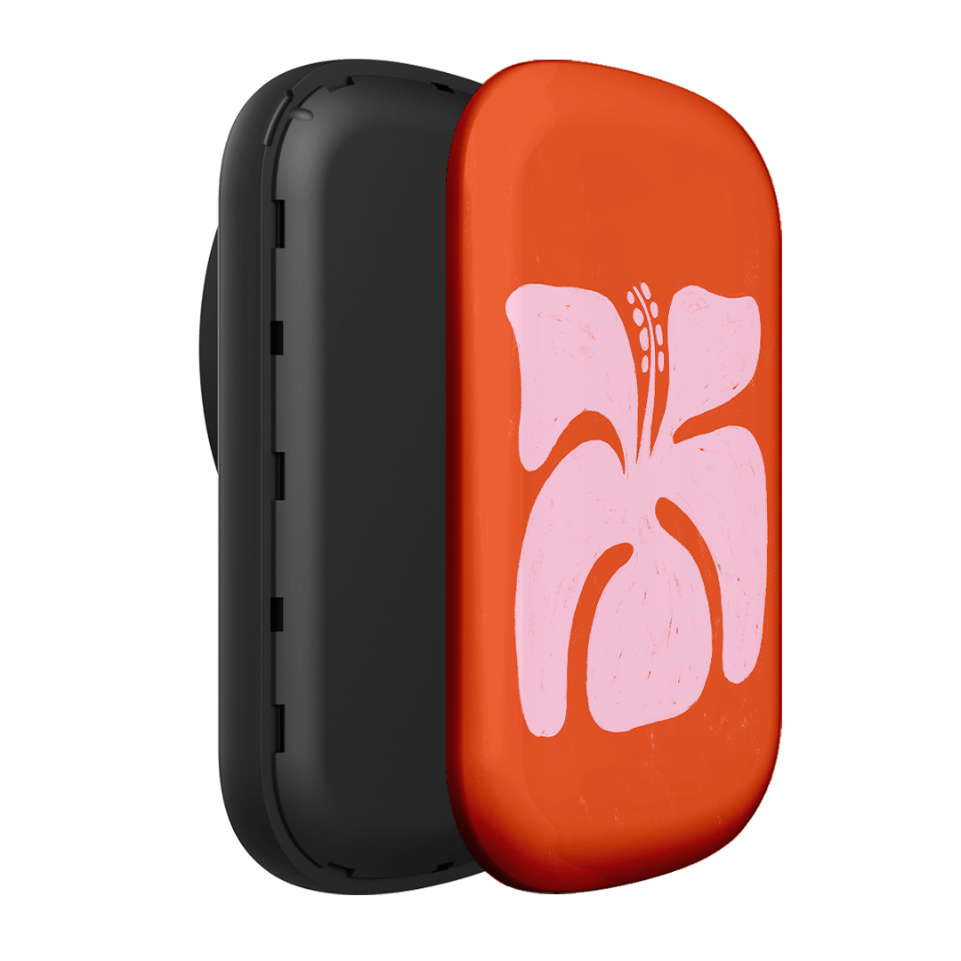 Hibiscus Crush ChargePod MagSafe Power Bank ChargerPod by Marie Faurrite - The Dairy