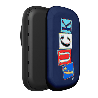Lil Fcks Blue ChargePod MagSafe Power Bank ChargerPod Power Bank + Shell by Margarbs Art - The Dairy