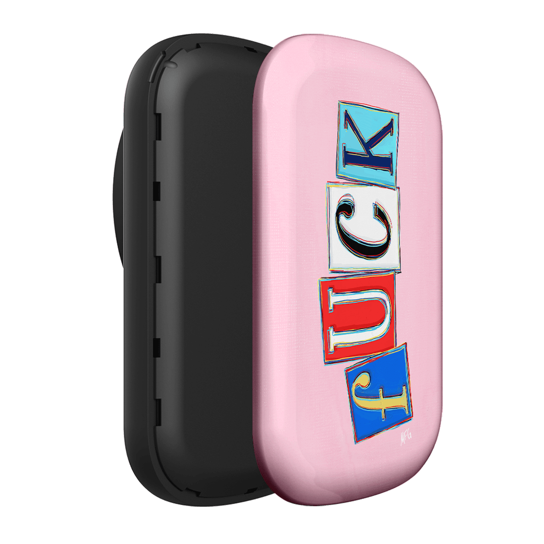 Lil Fcks Pink ChargePod MagSafe Power Bank ChargerPod by Margarbs Art - The Dairy