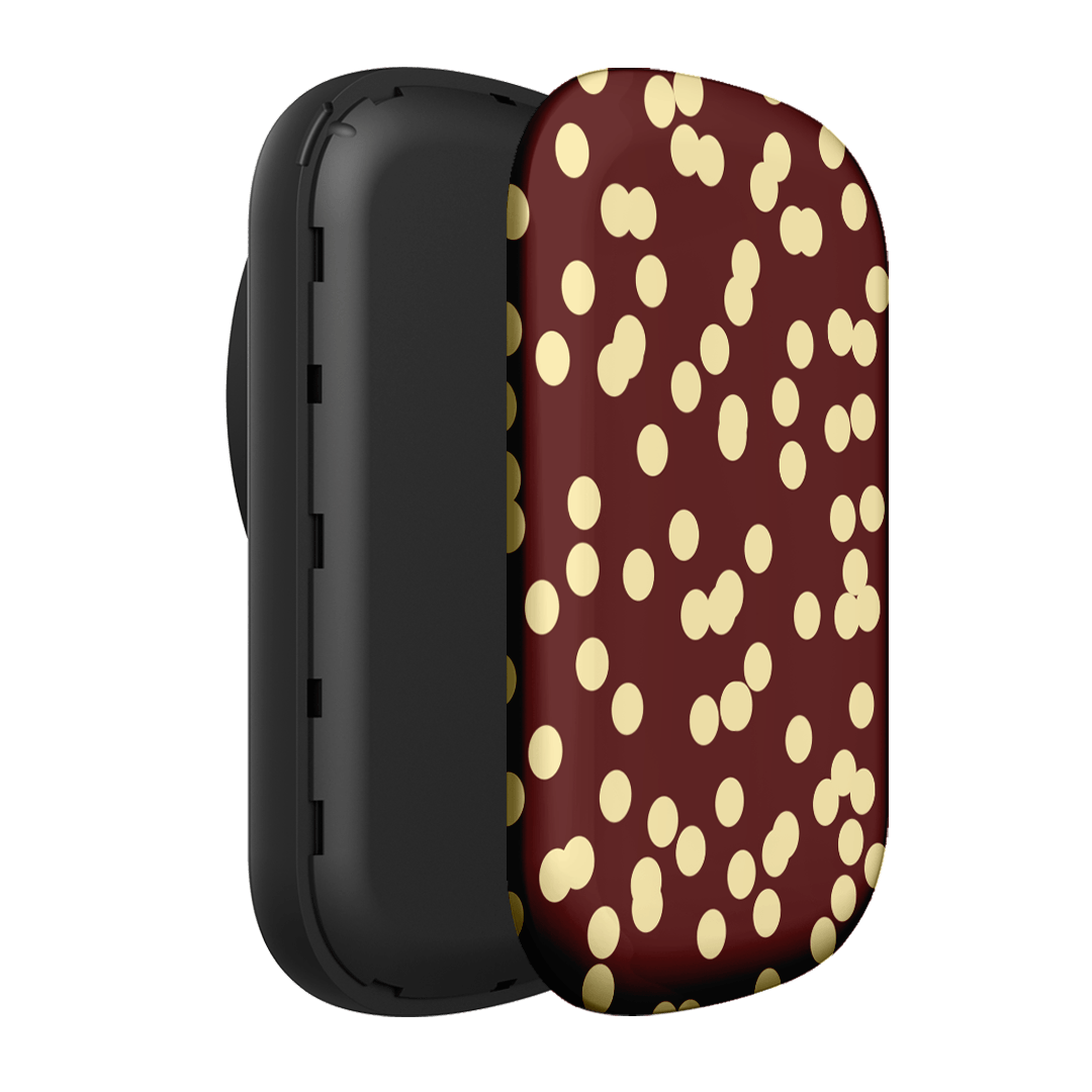 Mini Confetti Burgundy Butter ChargePod MagSafe Power Bank ChargerPod by Veronica Tucker - The Dairy