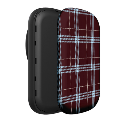 Mocha Plaid ChargePod MagSafe Power Bank ChargerPod Power Bank + Shell by The Dairy - The Dairy