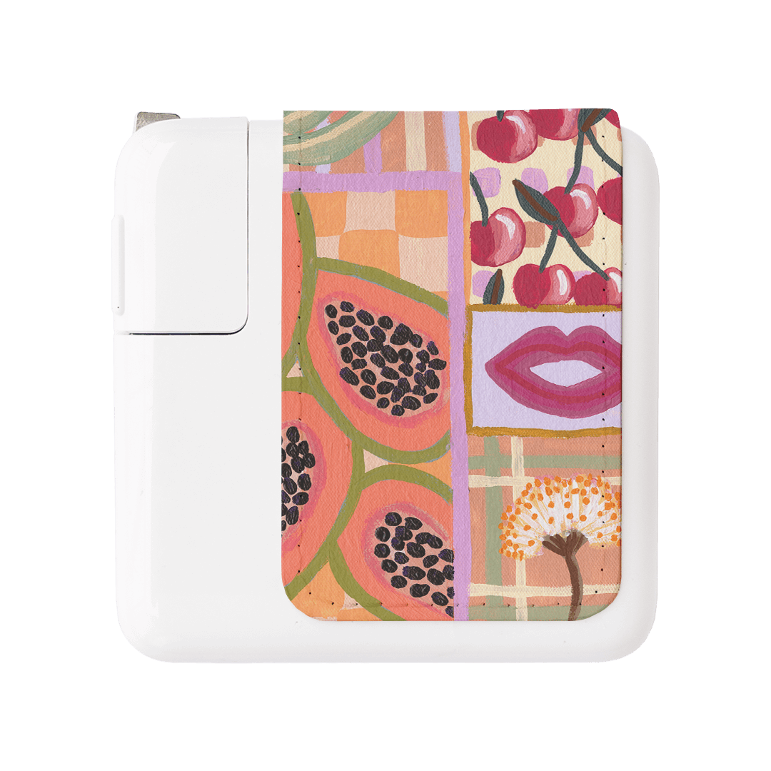 Summer Postcards Power Adapter Skin Power Adapter Skin by Amy Gibbs - The Dairy