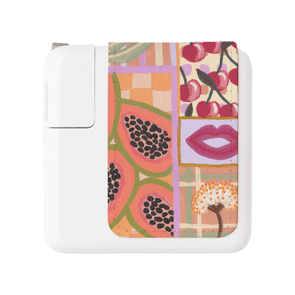 Summer Postcards Power Adapter Skin Power Adapter Skin by Amy Gibbs - The Dairy