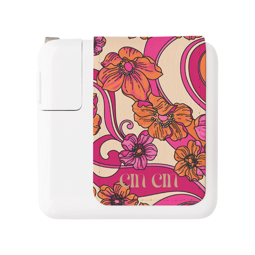 Ultraviolet Power Adapter Skin Power Adapter Skin Small by Cin Cin - The Dairy
