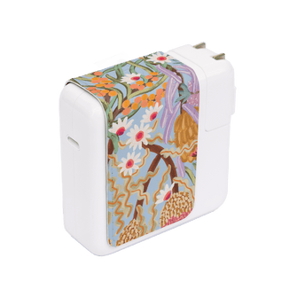 Bloom Fields Power Adapter Skin Power Adapter Skin by Amy Gibbs - The Dairy