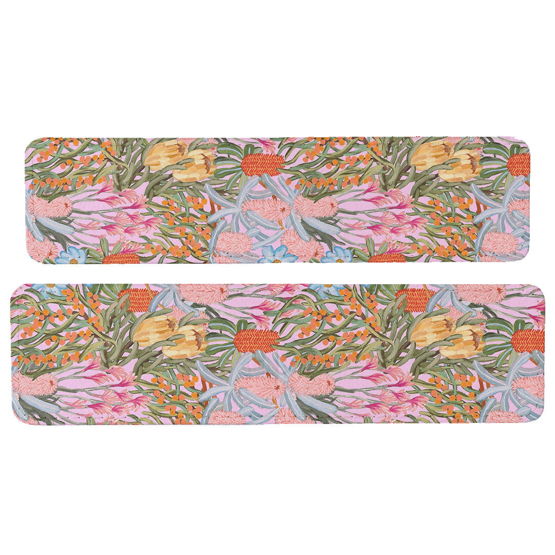 Floral Sorbet MacBook Charger Sticker Power Adapter Skin by Amy Gibbs - The Dairy